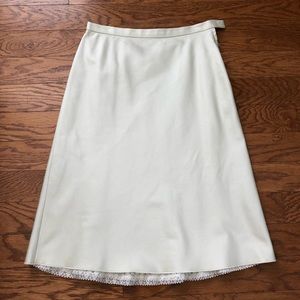 -PAUL SMITH- silk lined skirt